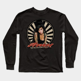 Vintage 80s Amy Whinehouse Long Sleeve T-Shirt